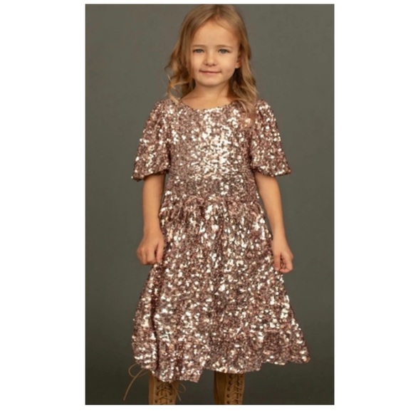 Joyfolie | Festive Special Occasion Sequin Opal Dress Multicolor | 3 - Picture 8 of 12